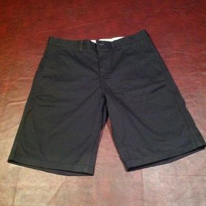 Free World Discord Black Chino Shorts
